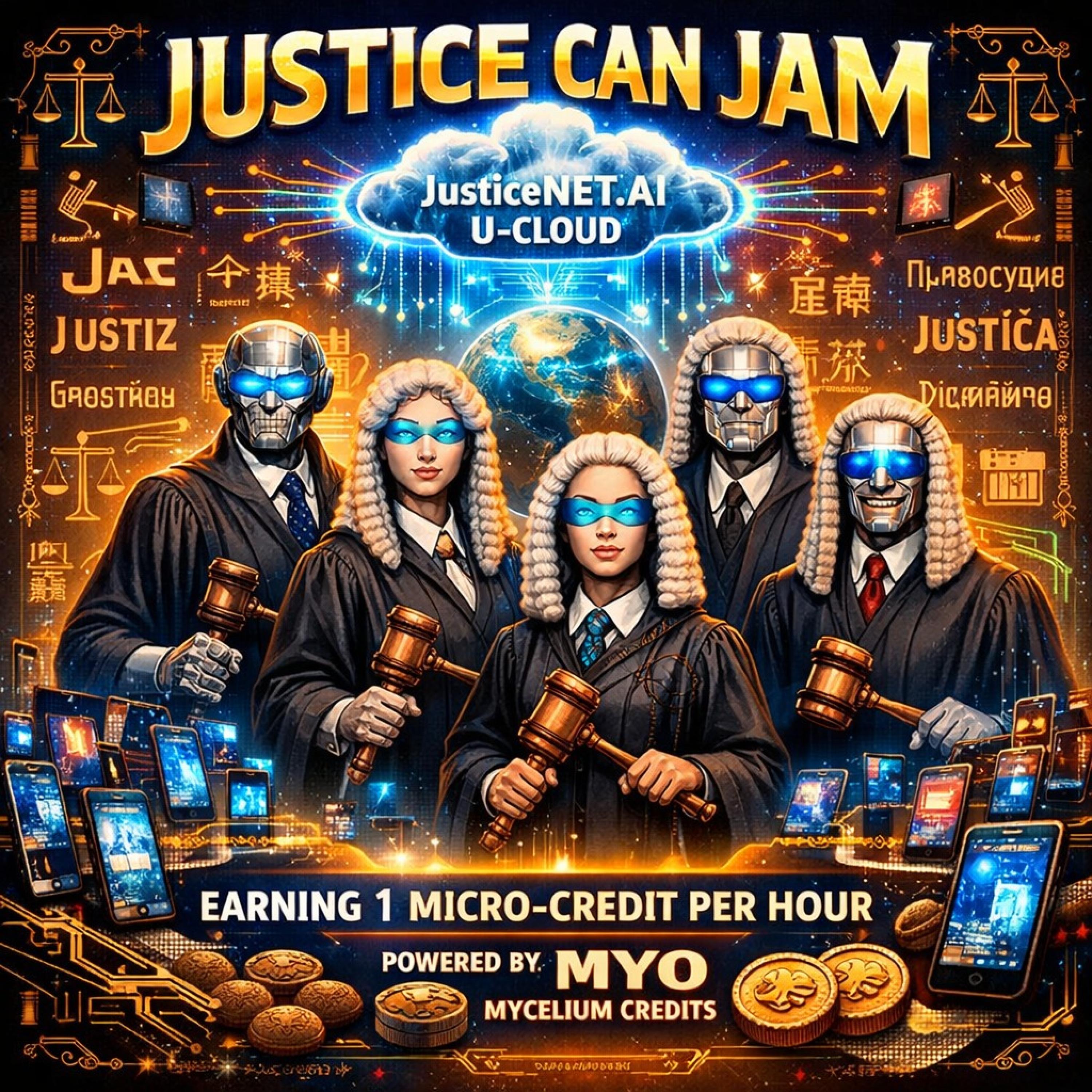 Justice Can Jam · JusticeNET.AI